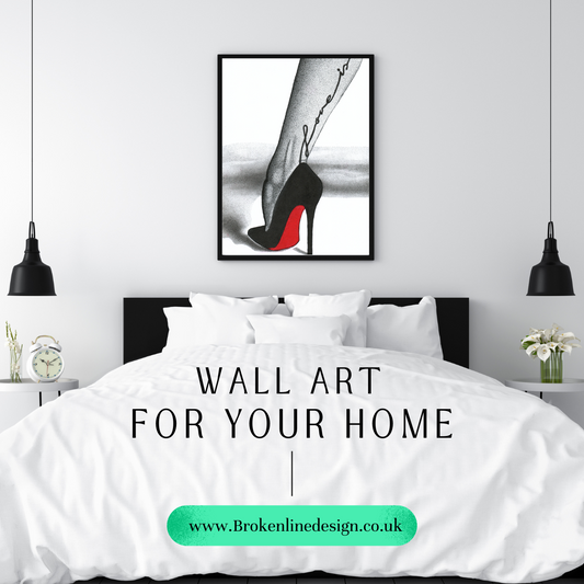 Love Is Louboutin's Wall Print - Red Bottom Heels Wall Print