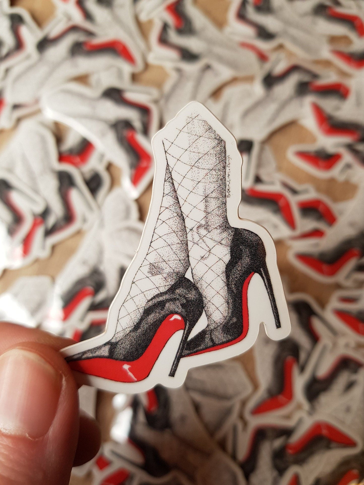 Christian Louboutin Vinyl Stickers.