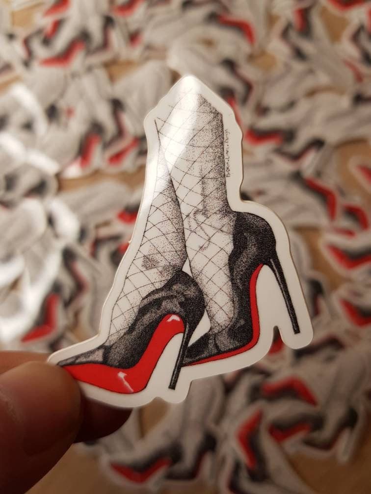 Christian Louboutin Vinyl Stickers.