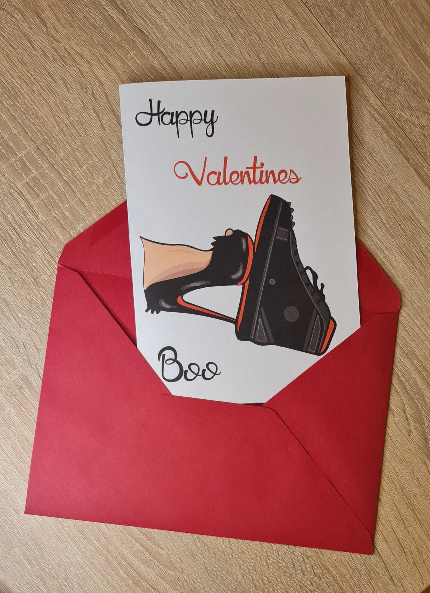 Louboutin Valentines Card - His - Hers - Valentines Day - Red Bottoms.